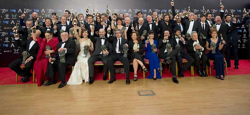 Premios-Goya-2014-©-Alberto-Ortega---Photocall-Foto-Familia-Premiados