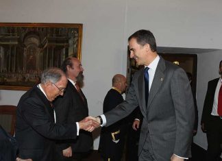 Yuste espera la visita de Felipe VI