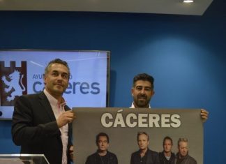 Hombres G llega por primera vez a Cáceres