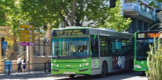 El autobús urbano de Cáceres circulará en su horario habitual a partir del lunes