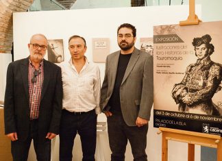 Muestra de ilustraciones de Vicente Borrella sobre el mundo del toreo en el Palacio de la Isla