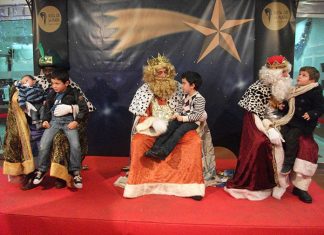 Los Reyes Magos recibirán a los niños en Santa María
