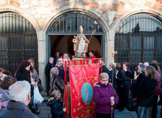 San Blas celebra esta tarde los actos religiosos en la ermita San Blas celebra esta tarde los actos religiosos en la ermita