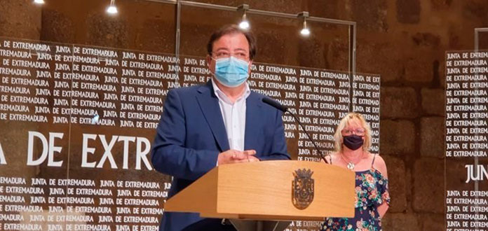 Extremadura plantea flexibilizar medidas si no hay incidencias en la expansión del virus