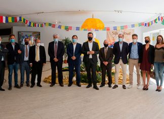 Vilanova: El Buda Karuna ya ilumina Cáceres