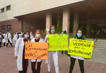 Simex convoca una huelga de médicos para el día 24 de noviembre