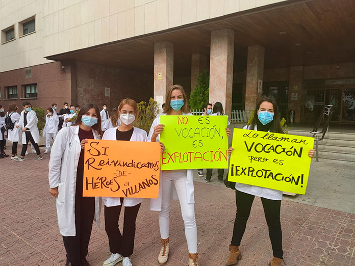 Simex convoca una huelga de médicos para el día 24 de noviembre