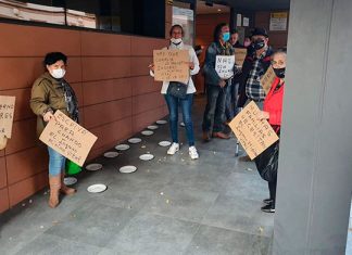 Campamento Dignidad y Mérida Solidaria pide una reunión con responsables de la Seguridad Social