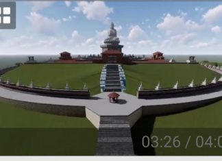 La Fundación Lumbini presenta una recreación en 3D del complejo budista