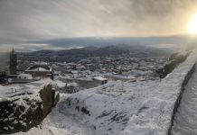 Las 10 mejores estampas nevadas de Filomena en Extremadura