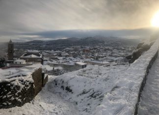 Las 10 mejores estampas nevadas de Filomena en Extremadura