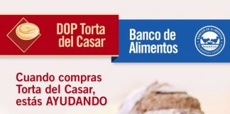 La DOP Torta del Casar dona 5.200 euros al Banco de Alimentos
