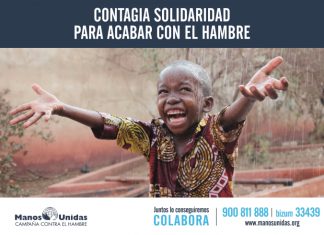 Contagia solidaridad para acabar con el hambre, la nueva campaña de Manos Unidas