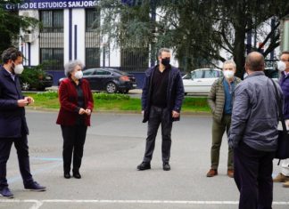 Comienzan las obras del corredor de la calle Viena en Cáceres Comienzan las obras del corredor de la calle Viena en Cáceres