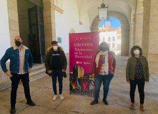 Comienza Cáceres, Patrimonio de la Diversidad para visibilizar al colectivo LGTBI