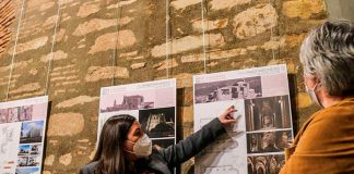 Las arquitectas muestran su trabajo la sede del Coade de Cáceres