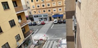 El Ayuntamiento mejora la accesibilidad de las calles de Cáceres.