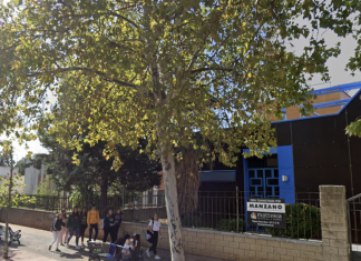 La calle Colombia cortada por las obras de saneamiento de Llopis Ivorra La calle Colombia cortada por las obras de saneamiento de Llopis Ivorra