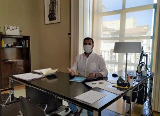 El alcalde de Cáceres, Luis Salaya, operado de anginas El alcalde de Cáceres, Luis Salaya, operado de anginas