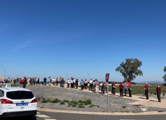 Quejas por las colas en la vacunación del Hospital Universitario de Cáceres Quejas en por las colas en la vacunación del Hospital Universitario de Cáceres