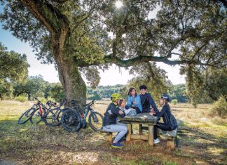 La Diputación de Badajoz participa en la puesta en marcha de una Red Transfronteriza de Ciclosenderos