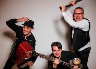 El trío Trivium Klezmer llena de ritmo las noches de Santa María