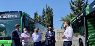 Los nuevos itinerarios del autobús urbano comenzarán el 1 de julio de Cáceres