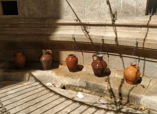 El agua vuelve a correr en la Fuente de la Concepción