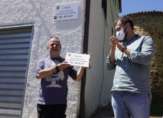 El Bola ya tiene una calle en Cáceres