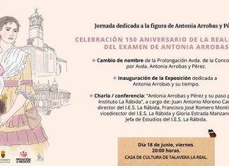 Antonia Arrobas, primera mujer que estudió Secundaria en España, homenajeada en Talavera la Real