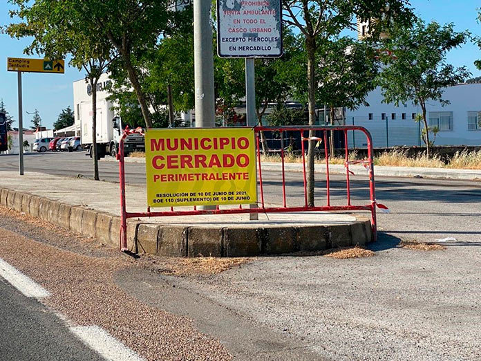 La Junta levanta el cierre perimetral de Monesterio y Bienvenida