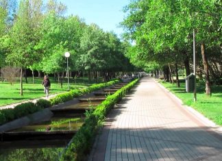 Cáceres cierra los parques por las fuertes rachas de vientos