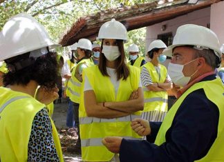 Puesta a punto del camping de Gata