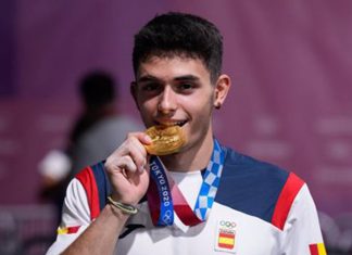 El rocódromo de la Ciudad Deportiva de Cáceres llevará el nombre del campeón olímpico Alberto Ginés