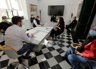 Más presencia policial en la plaza de Santiago de Cáceres Más presencia policial en la plaza de Santiago de Cáceres