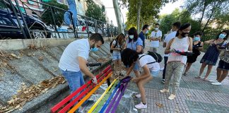 Las banderas LGTBI vuelven a brillar en el Paseo de la Diversidad de Cáceres