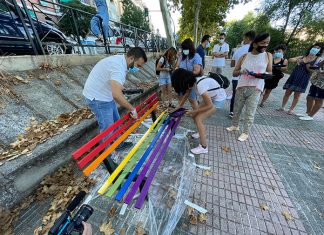 Las banderas LGTBI vuelven a brillar en el Paseo de la Diversidad de Cáceres