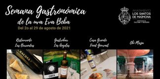 Los Santos de Maimona celebrará la Semana Gastronómica de la Uva Eva-Beba