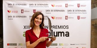 Cristina GallegEl Premio Avuelapluma es mi primer reconocimiento en casa