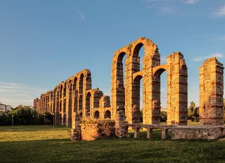 Todo listo para celebrar la romería de Nuestra Señora de los Milagros de Mérida Acueducto de Los Milagros