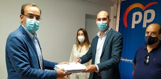 Rafael Mateos presenta su candidatura para el PP de Cáceres
