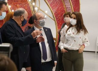 Miquel Iceta visita el Helga de Alvear Miquel Iceta visita el Helga de Alvear