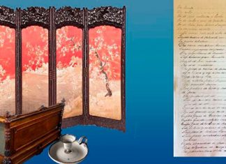 La lista de objetos de Alfonso XII, documento del mes de octubre