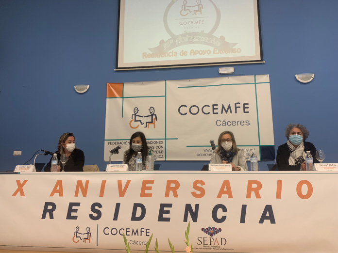 Cocemfe Cáceres celebra su décimo aniversario