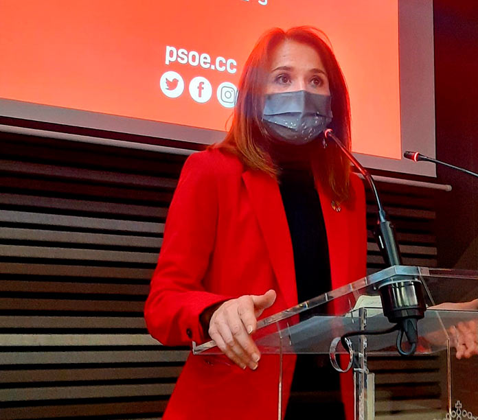 Belén Fernández Casero, reelegida secretaria general de la Agrupación Local del PSOE de Cáceres