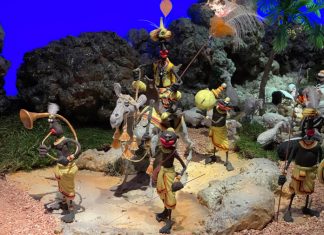 La Fundación Mercedes Calles exhibe un belén de plastilina