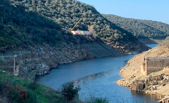 Bombeo Almonte. Abastecimiento de agua de Cáceres