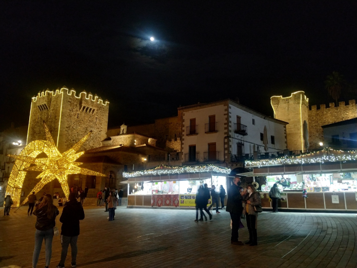 El mercado de Navidad de Cáceres volverá al Paseo de Cánovas