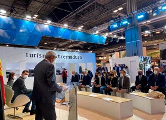 Cáceres presume de agua dulce en Fitur