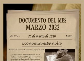 Declaraciones de bienes del XIX, Documento del mes de marzo